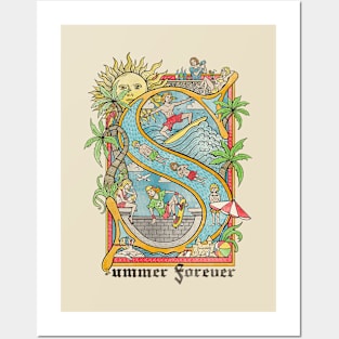 Summer Forever Posters and Art